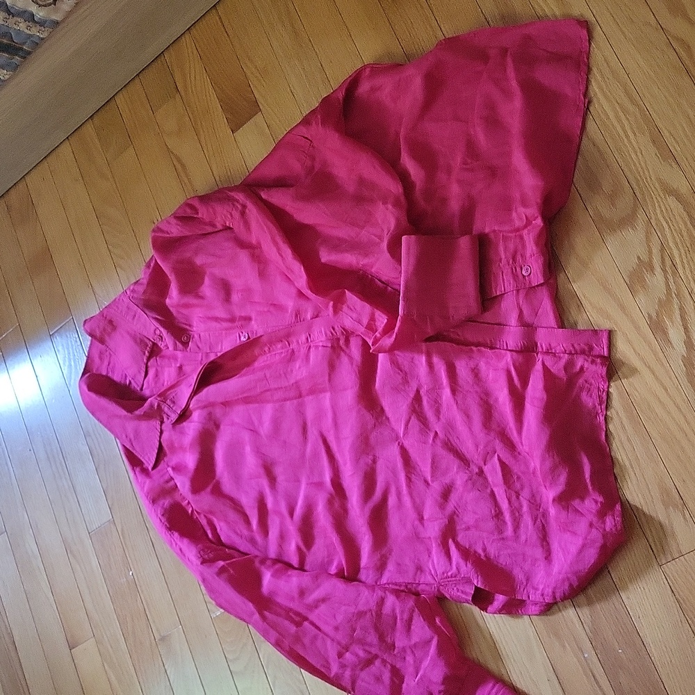 EUC Linen blend shirt H&M Studio Collection